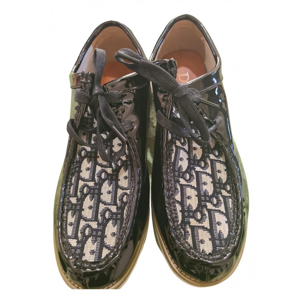 Dior Homme Dior Homme Patent leather lace ups