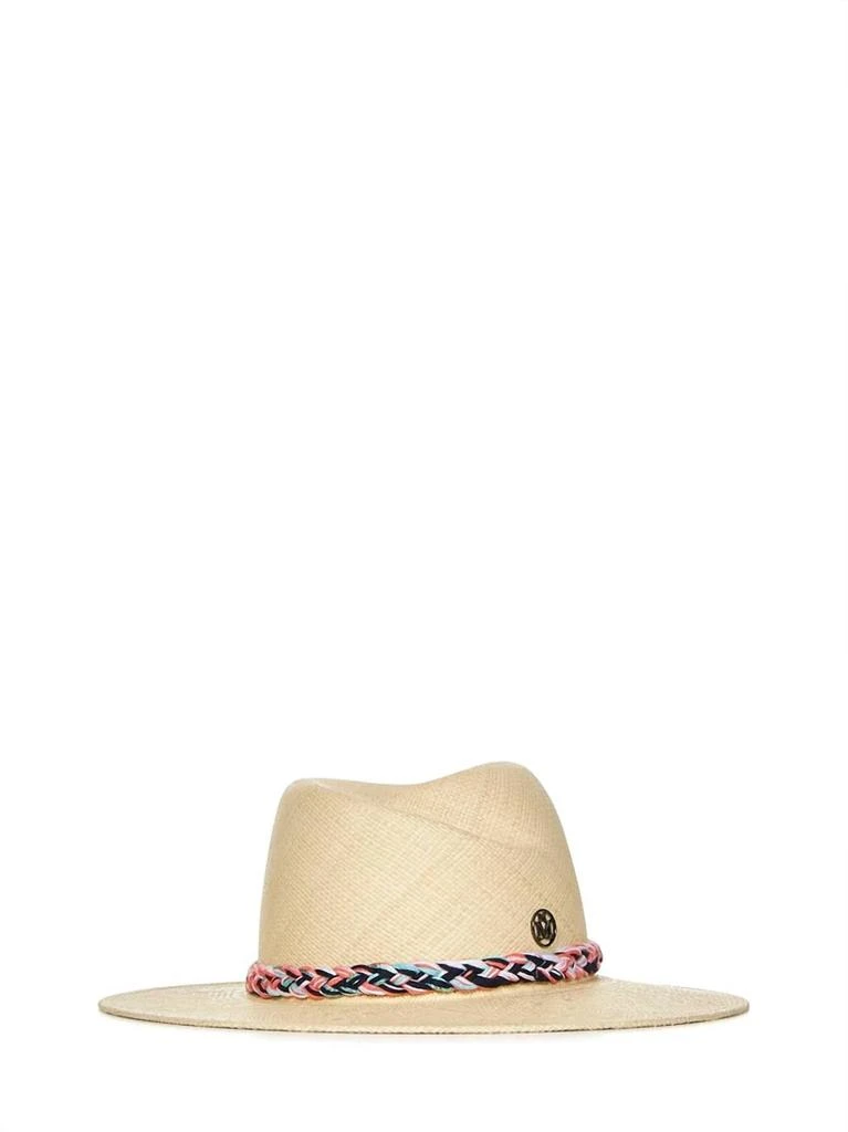 MAISON MICHEL Maison Michel - Women's Virginie Handcraft Braid On Brisa Hat 4