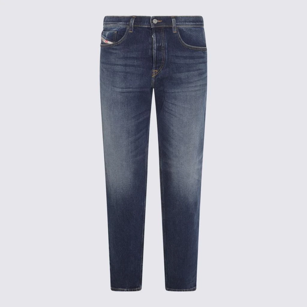 Diesel Diesel Dark Blue Cotton Denim Jeans 1