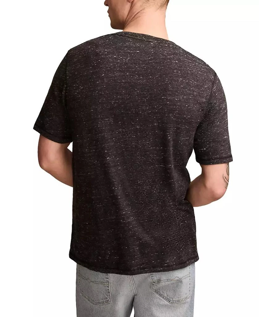 Lucky Brand Men's Linen Short Sleeve Henley Shirt 2