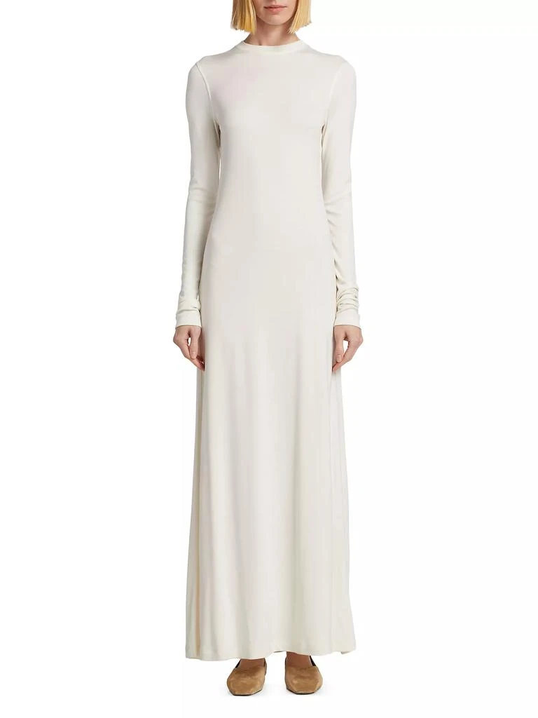 Totême Jersey Long-Sleeve Maxi Dress 3