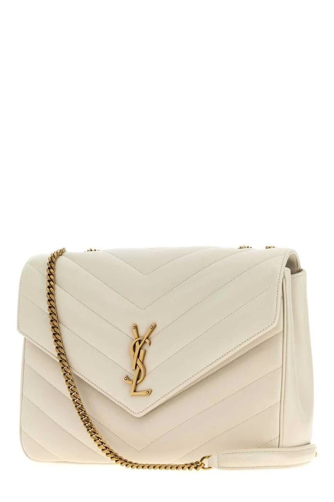 Yves Saint Laurent Saint Laurent Loulou Foldover Top Large Shoulder Bag 3