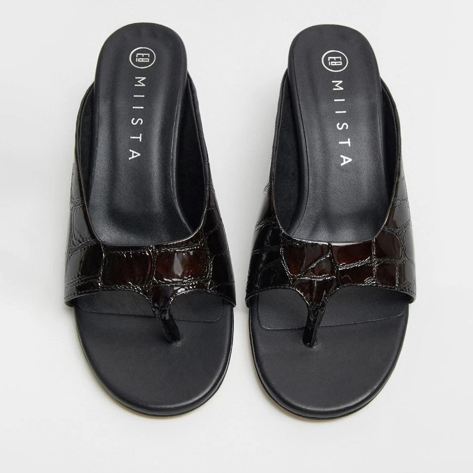 e8-by-miista E8 BY MIISTA WOMEN
S PALMIRA LEATHER HEELED MULES 4