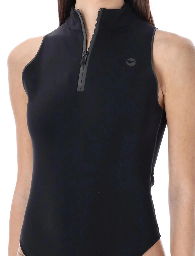 COPERNI Coperni Logo-Printed High Neck Zipped Top 5