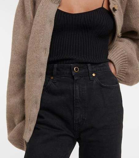 Khaite Abigail high-rise straight jeans 4