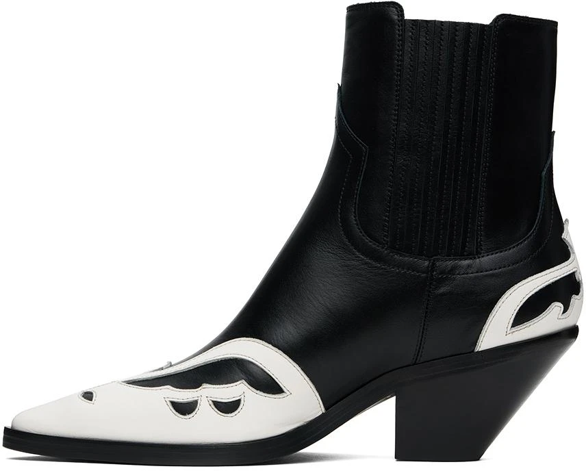 Enfants Riches Déprimés Black & White Midnight Cowboy Chelsea Boots 3