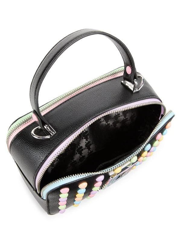 Karl Lagerfeld Paris Simone Studded Leather Camera Bag 3
