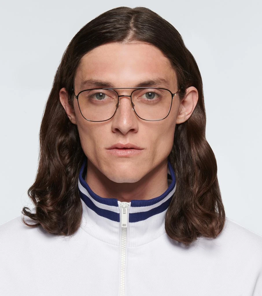 Gucci Navigator-frame glasses 2