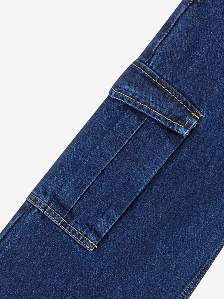 GUESS Guess Girls Denim Cargo Jeans in Blue 5