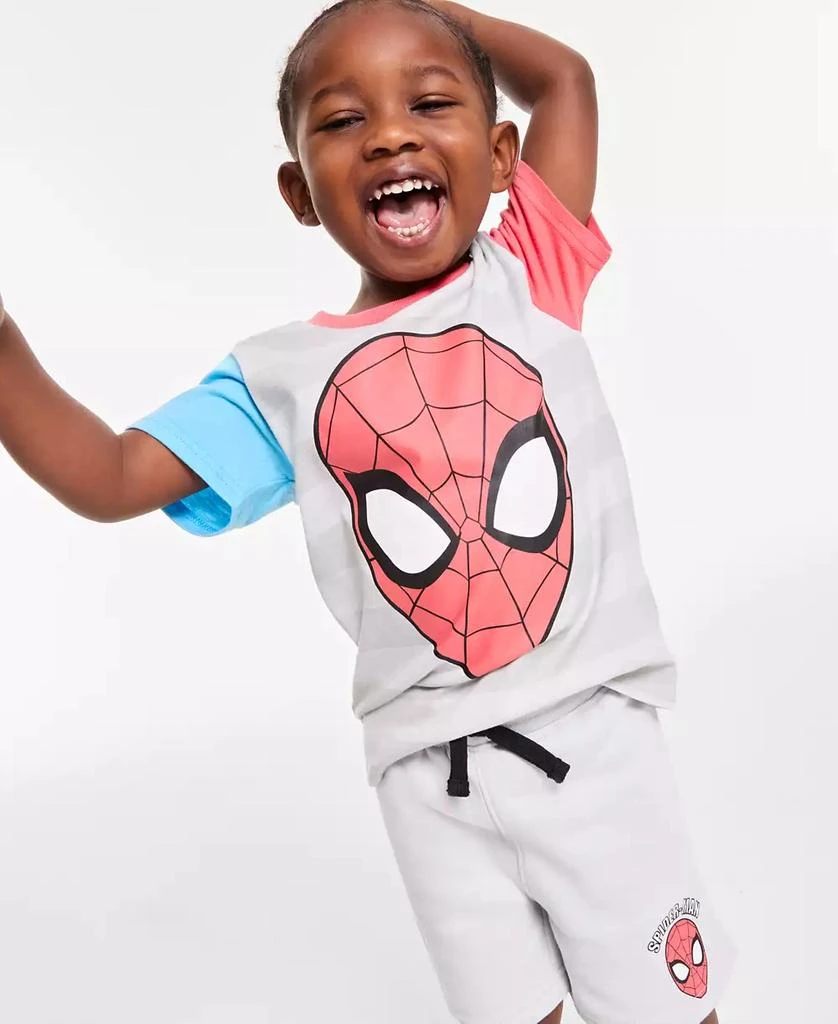 Spider-Man Toddler Boys I'm Amazing Short-Sleeve T-Shirt & Shorts, 2 Piece Set 2