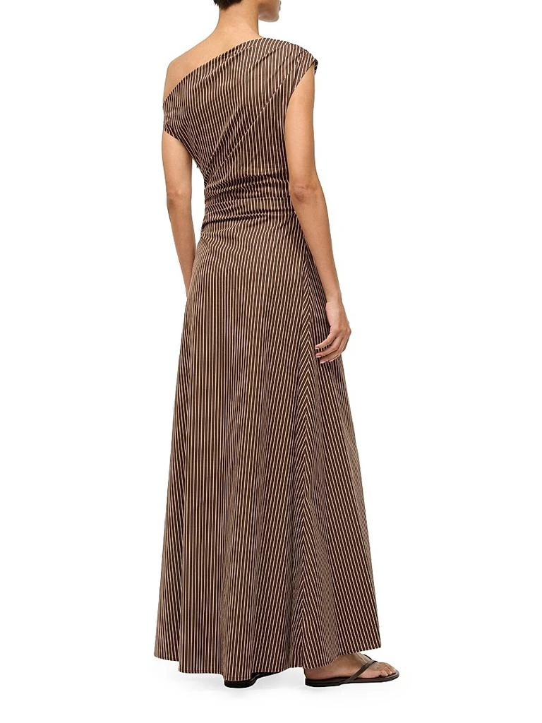 knee length dresses for ladies STAUD PHARE DRESS MERLOT