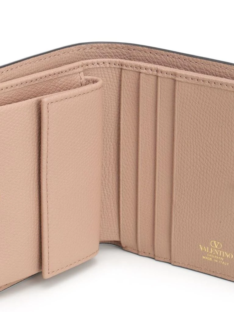 Valentino Valentino Compact VLogo Signature Foldover Top Wallet 4