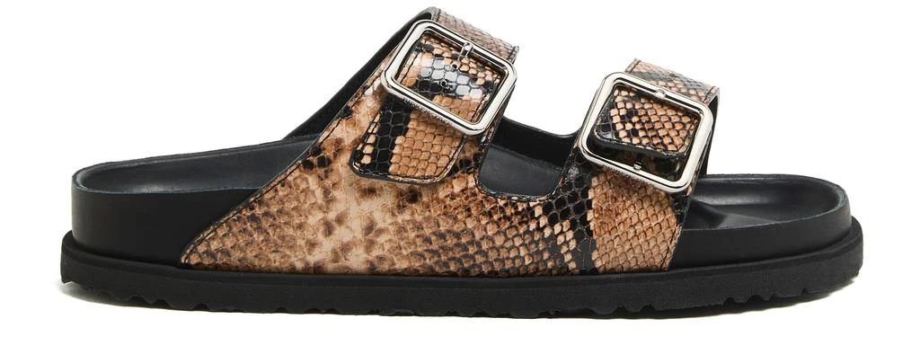 Birkenstock Arizona snake leather sandals 2