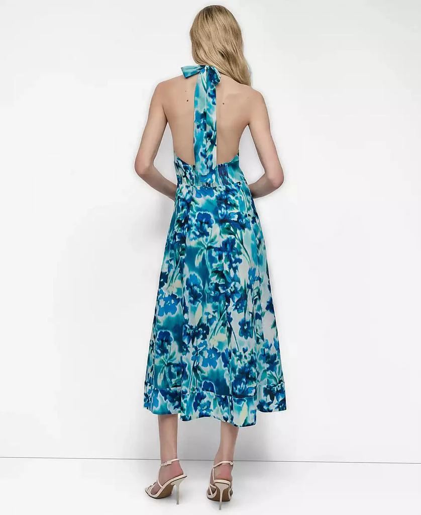 Shop Women's Cotton Halter V-Neck Tie-Back Midi Dress on Sale at  BeyondStyle  Get 84% Off Women's Cotton Halter V-Neck Tie-Back Midi Dress  with Limited-Time Flash Deals, Exclusive Discounts, and Special Offers.