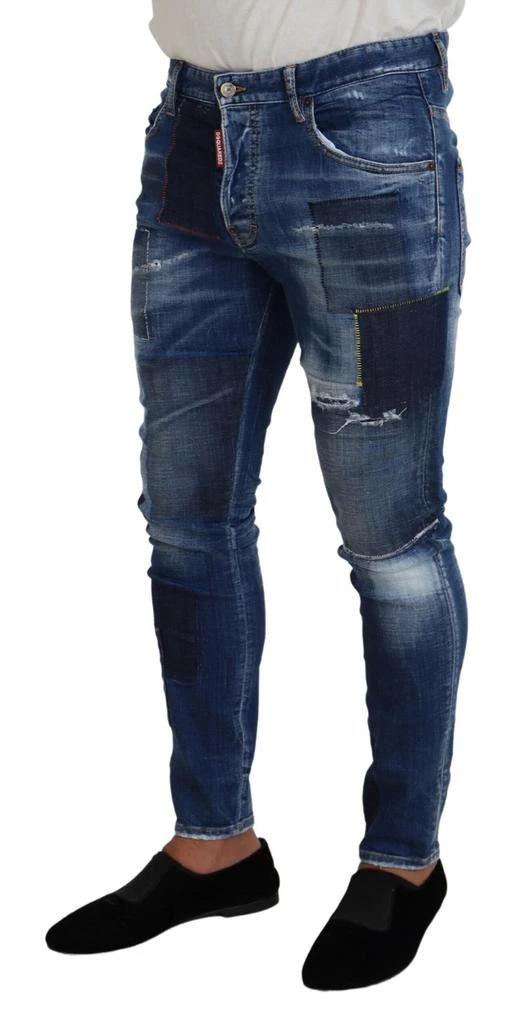 DSQUARED2 Dsqua²  Washed Patchwork Skinny Men  Men's Jeans 2