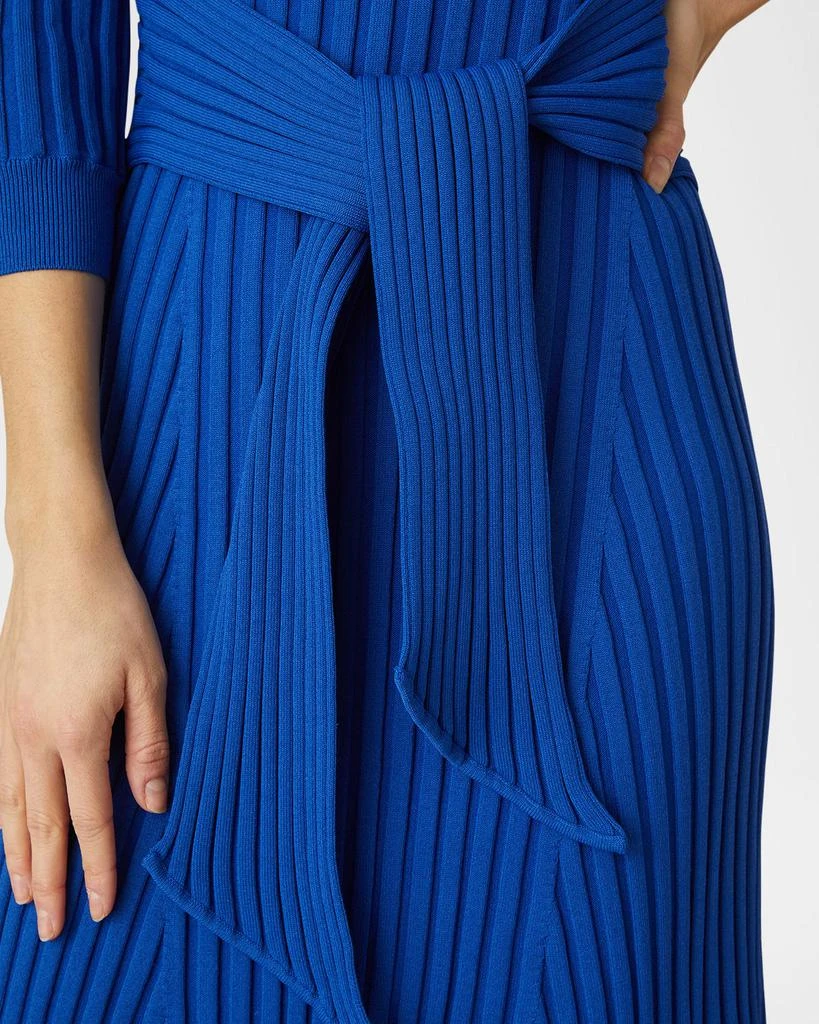 Shoshanna Lillian Waist-Tie Midi Dress 4