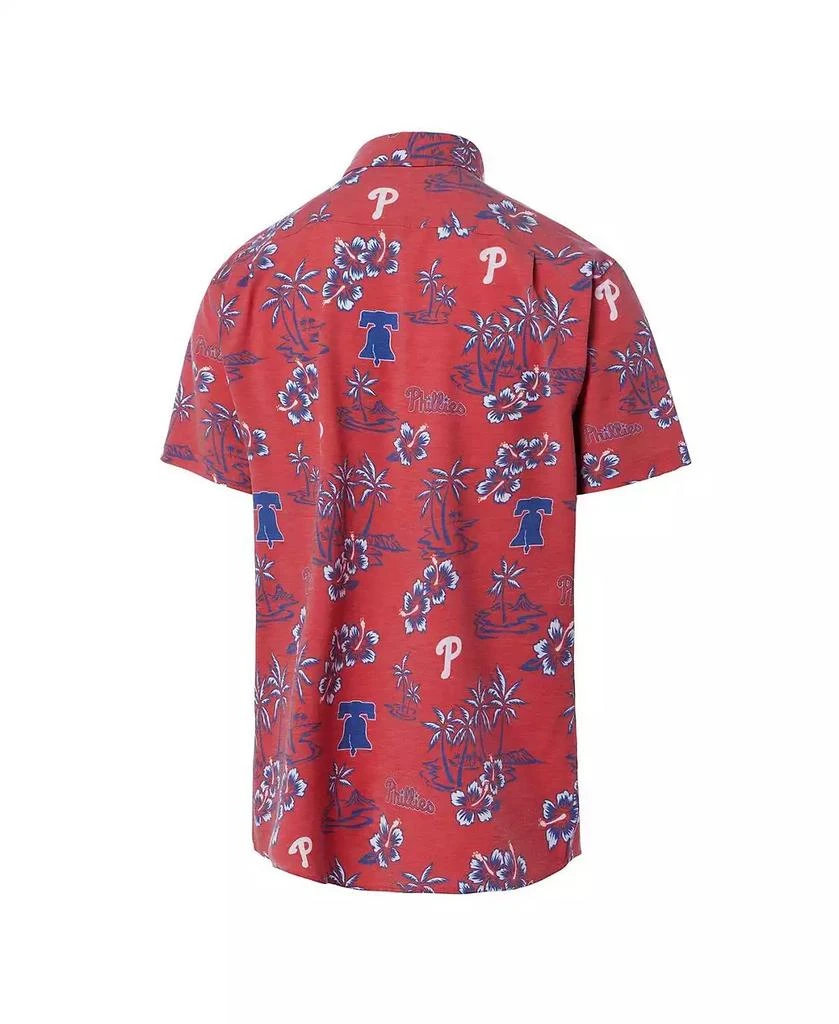 Reyn Spooner Men's Red Philadelphia Phillies Kekai Button-Down Shirt 3