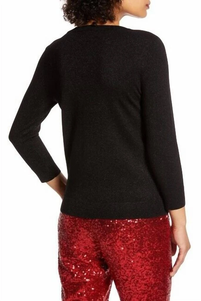 Halogen Halogen - X Atlantic-Pacific Neck Sweater 3