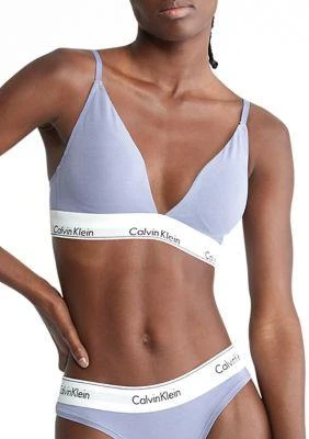 Calvin Klein Klein Modern Lightly Lined Triangle Bralette 1