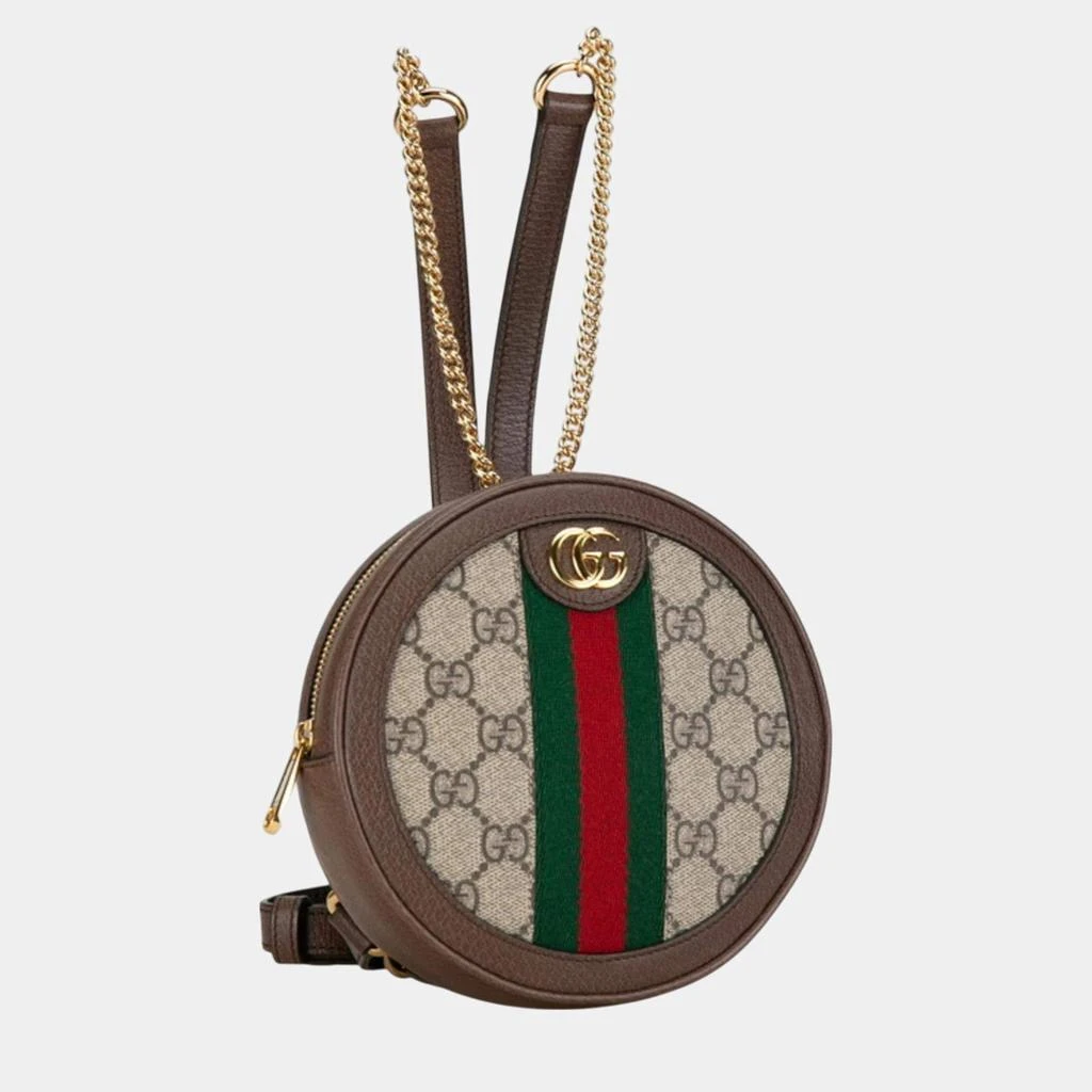 Gucci BackPack Bag Sherry Line Brown PVC Gucci | Bags | Gucci Backpack Bag Sherry Line Brown Pvc  main image 2