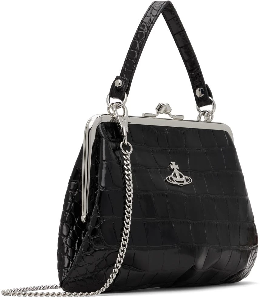 Vivienne Westwood Black Granny Frame Bag 2