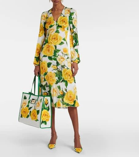 Dolce & Gabbana Floral midi dress 2