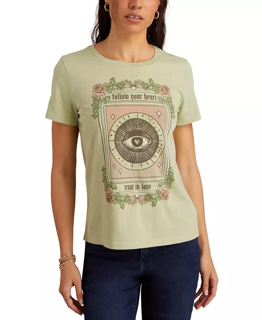 Lucky Brand Women's Follow Your Heart Classic Crewneck T-Shirt