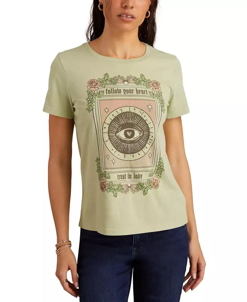Lucky Brand Women's Follow Your Heart Classic Crewneck T-Shirt 1