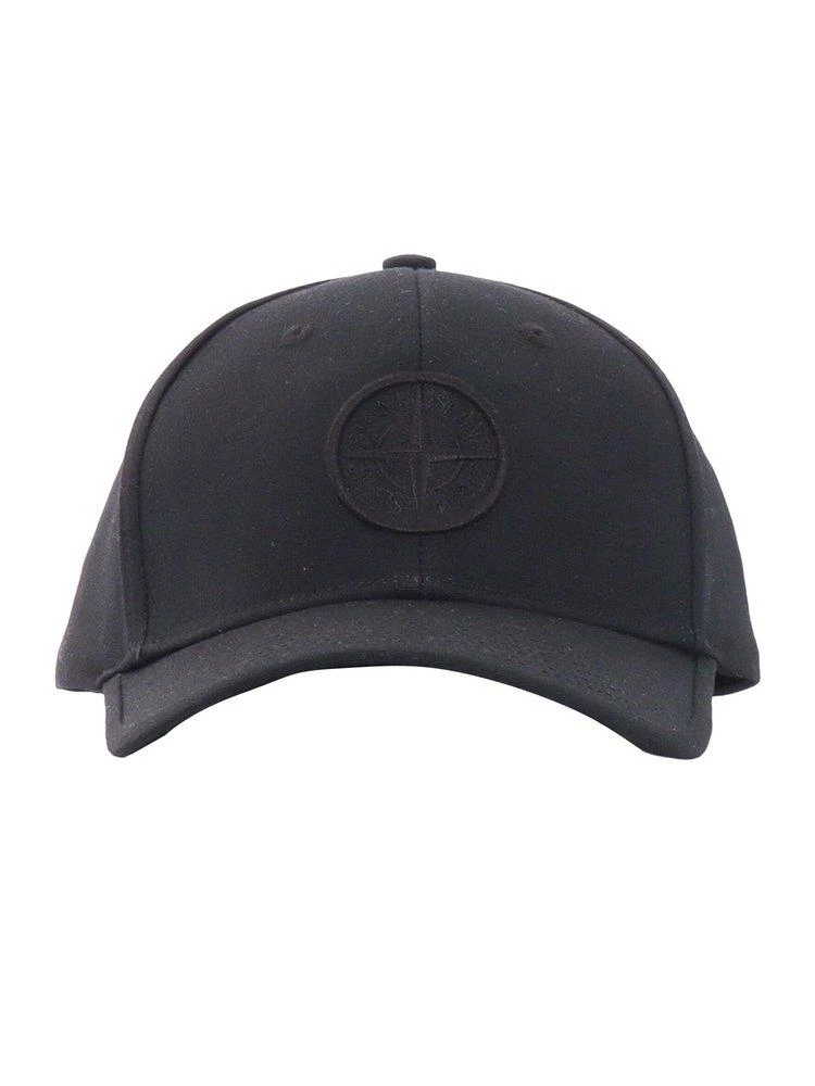 Stone Island Junior Stone Island Junior Logo Patch Buckled Baseball Cap