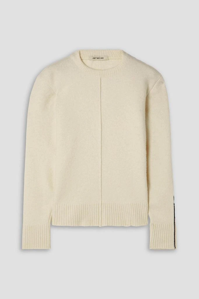 PETER DO Wool and cashmere-blend sweater 1