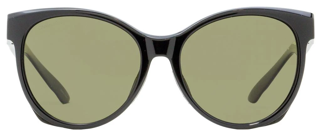 Smith Women's ChromaPop Sunglasses Fairground 807L7 Shiny Black 55mm 2