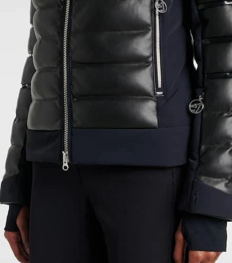 Toni Sailer Adele faux leather ski jacket 6
