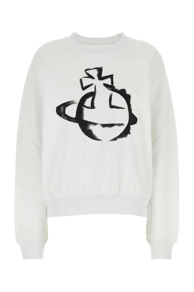 Vivienne Westwood Vivienne Westwood Orb Printed Crewneck Sweatshirt from Cettire