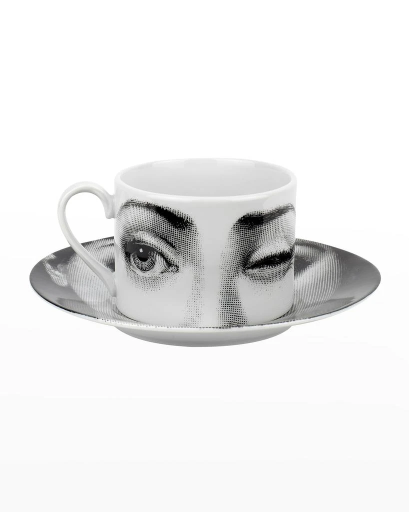 Fornasetti Tea Cup Tema E Variazioni 2005 L Antipatico 1