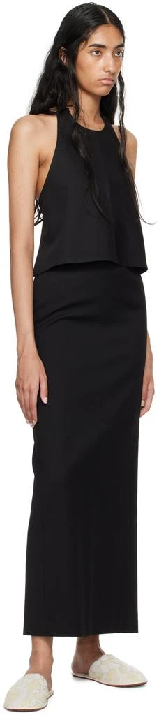 WARDROBE.NYC Black Backless Halter Top 4