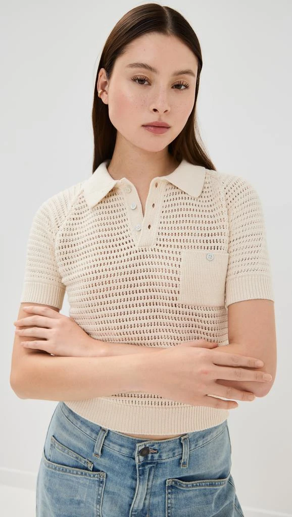Alix of Bohemia Lessi Oyster Crochet Top 6
