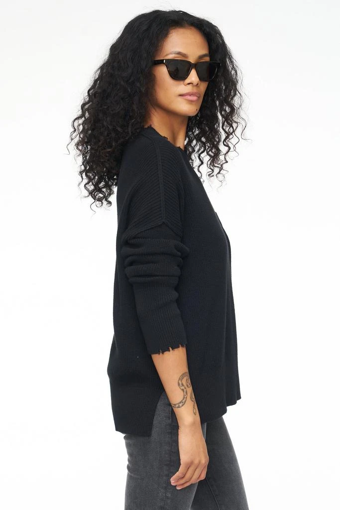 Pistola Denim Darya Oversized Crewneck Pullover - Midnight 4