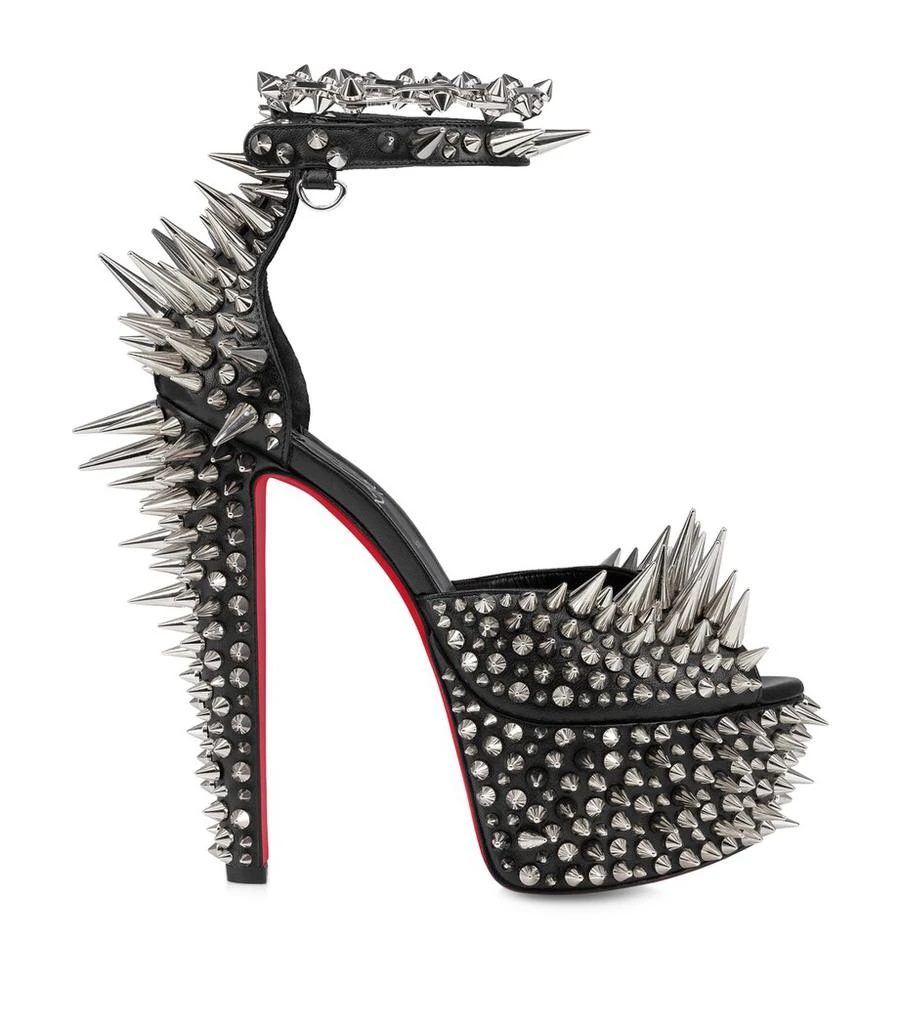 Christian Louboutin Estepic Alta Leather Platform Sandals 160 1