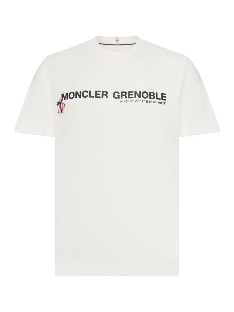 Moncler Moncler Grenoble Logo Detailed Crewneck T-Shirt