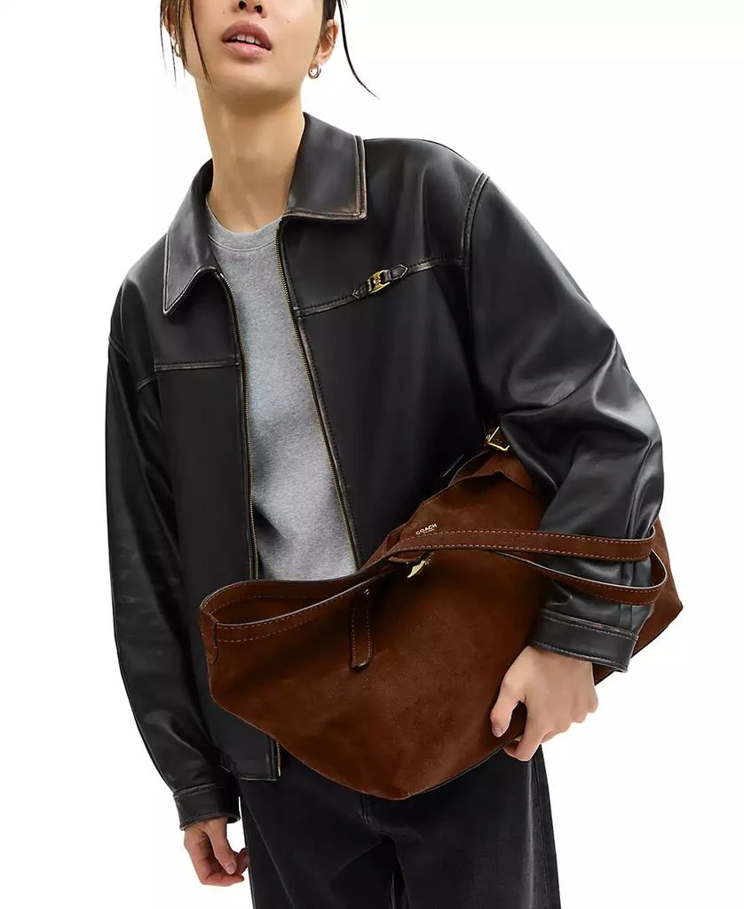 Coach Suede Gramercy Tote 3