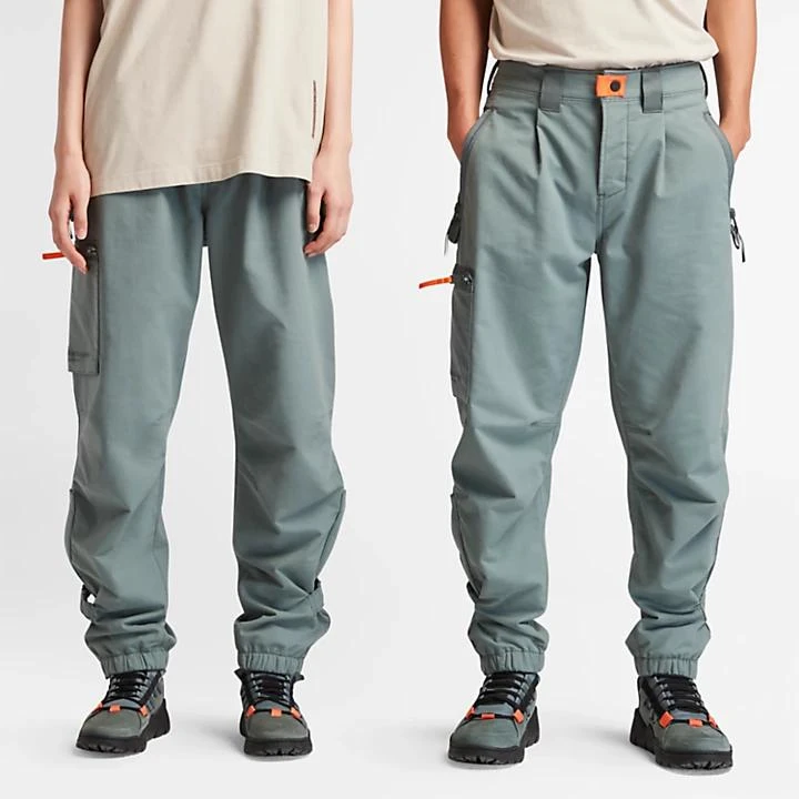 Timberland All Gender EK+ by Raeburn Softshell Cargo Trousers in Green 1