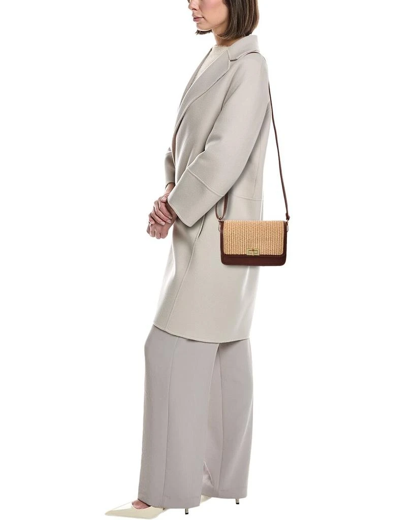 Persaman New York Eva Straw & Leather Crossbody 4