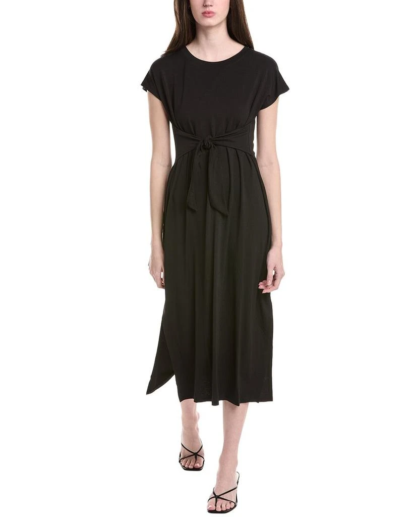 Eileen Fisher EILEEN FISHER Petite Crewneck Maxi Dress