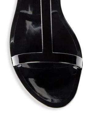 Stuart Weitzman Mellie Patent Sandals 4