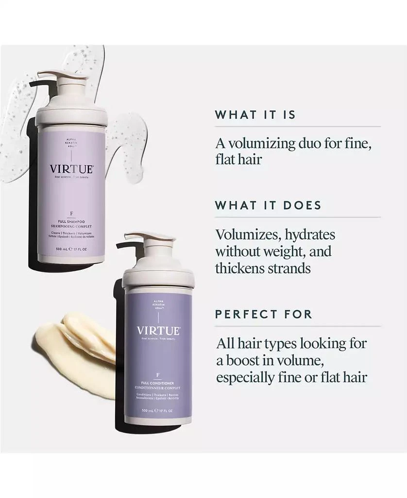 VIRTUE 2-Pc. Jumbo-Size Full Shampoo & Conditioner Set 5
