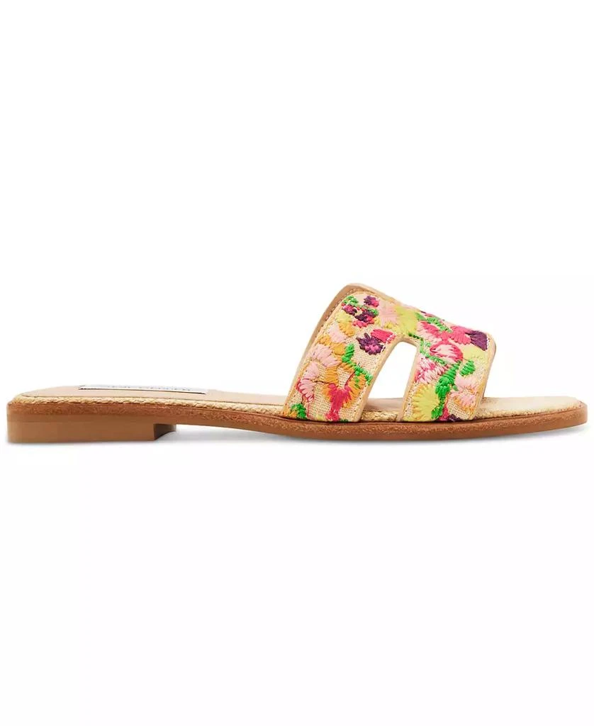 Steve Madden Women's Hadyn Embroidered Slide Sandals 2