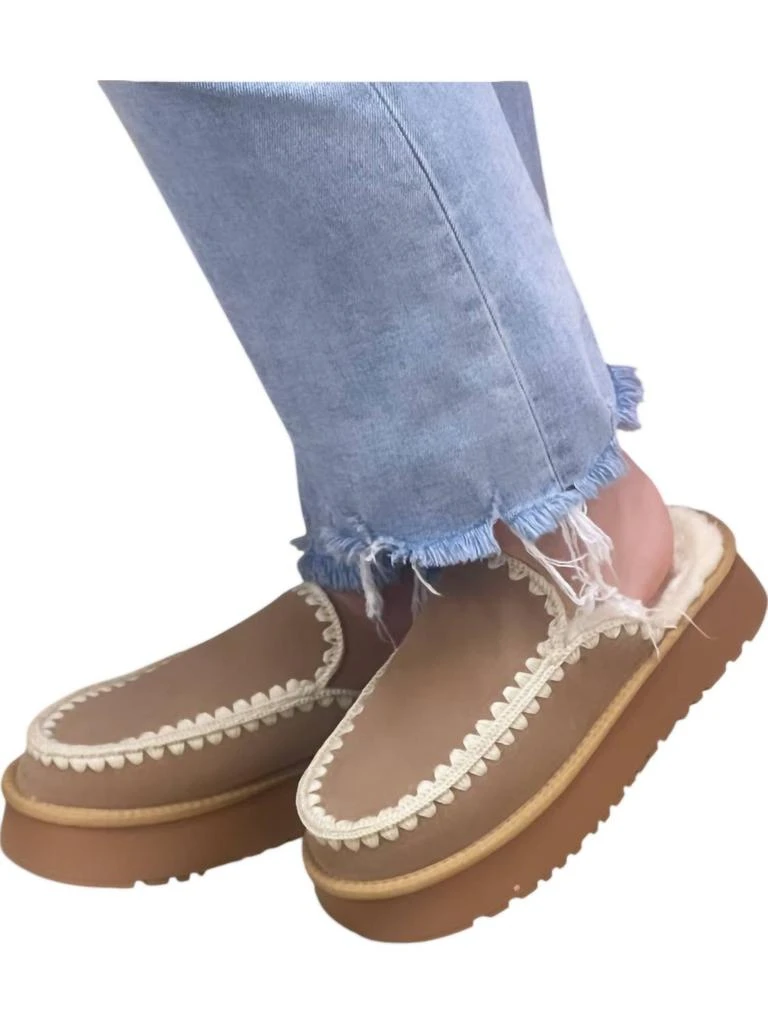 Ccocci Ccocci - WOMEN'S AMBER FUR LINE CROCHET SLIPPER SHOE 2