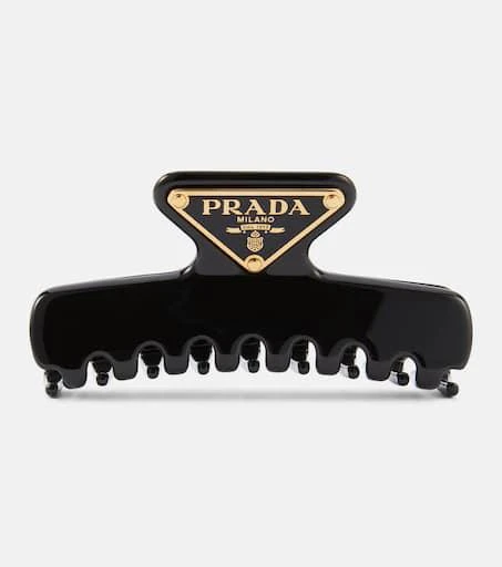 Prada Logo hair clip 1