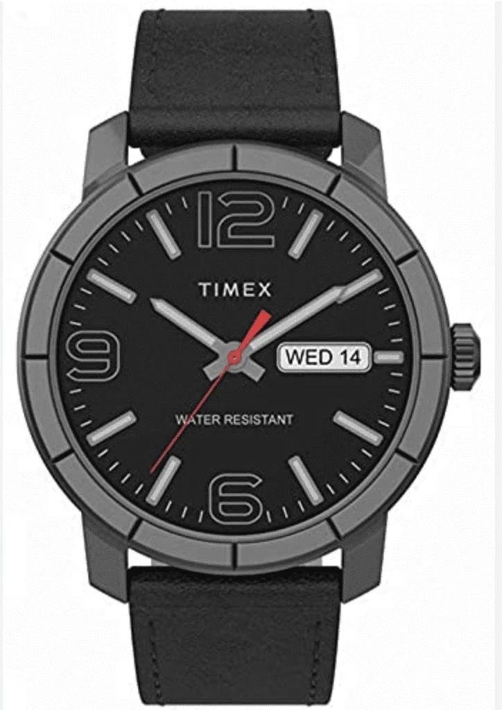 Timex Mod 44 Leather Mens Watch 2