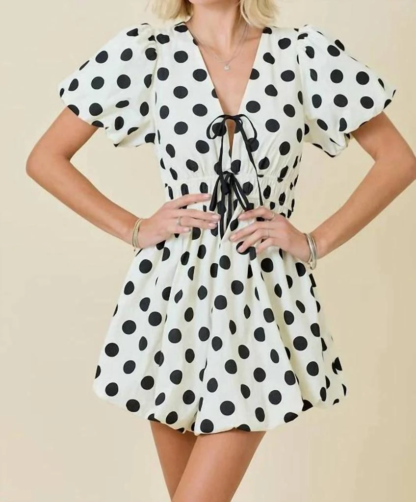Shop Day + Moon - On the Dot Mini Dress on Sale at BeyondStyle  Get 50%  Off Day + Moon - On the Dot Mini Dress with Limited-Time Flash Deals,  Exclusive